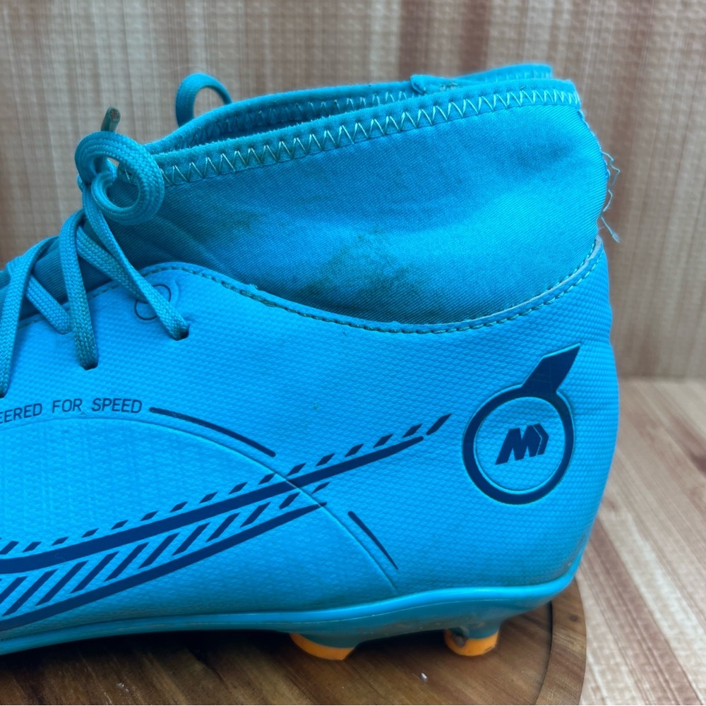 Nike Mercurial Superfly 8 Football Soccer Cleats FG Men US 13 Blue DJ2904-484 - Picture 5 of 12